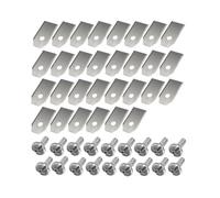 Cuchilla for Cortacésped, Compatible Con Cortacésped Robótico Gardena | Cuchilla cortadora de repuesto Compatible con Husqvarna Compatible con cortacésped(30pcs Silver)