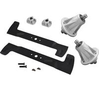 Cuchillas de cortacésped de 92 cm + juego de soportes para Stiga Estate 792