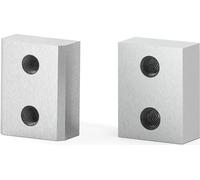Cuchillas de corte para varillas de acero, 6 piezas de cuchillas de repuesto para cortadoras eléctricas de varillas de acero de 1-1/4 pulgadas (32 mm), modelo #10, de doble cara, fabricadas en acero C