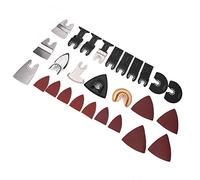 Cuchillas de Herramienta Multifunción Juego de 70 Piezas de Accesorios de Herramientas Oscilantes Multiherramienta Cuchilla de Sierra Oscilante para Worx, Dewalt, Makita, Bosch,