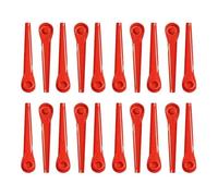 Cuchillas de plástico para cortabordes de Gardena, 20 unidades, repuesto de plástico para recortadora de césped Gardena EasyCut Li-18/23R para cortacésped de jardín