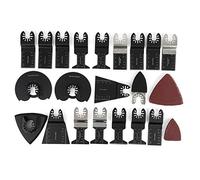 Cuchillas Multiherramienta 18 Piezas Hoja de Sierra Oscilante Accesorios de Herramienta Oscilante Multiherramienta para Worx, Dewalt, Makita, Bosch, Fein Multimaster, etc.
