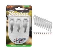 Cuchillas para robots cortacésped bosch neutral, juego de 9 piezas, c