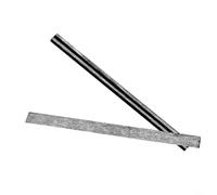 Cuchillas Planer 82mm 2 Unidades Alta para resistencia Cuchillas | para acero para fuerte, larga duración, uso exigente, 82mm, 2 unidades
