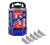WORKPRO Cuchillas trapezoidales 100 unidades