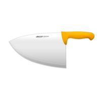 Cuchillo Chuletero Arcos Colour Prof 298300 de Acero Inoxidable Nitrum y Mango Ergonómico de Polipropileno en Estuche