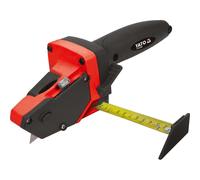 CUCHILLO CON MEDIDOR DE RODILLO PARA CORTAR PLACAS DE YESO - YT-31350
