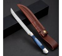 Cuchillo de acero damasco XUANTENG para cortar huesos, cuchillo de forja VG10 para cortar carne de cerdo y cordero. S281