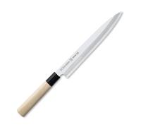 CUCHILLO DE ACERO INOXIDABLE CON MANGO DE MADERA DE ARCENIPON YANAGIBA 24 cm 3C