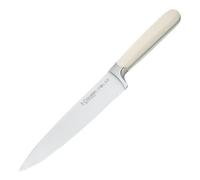 CUCHILLO DE ACERO INOXIDABLE FORJADO COCINERO POLAR CON MANGO BLANCO DE ABS 20 cm - 8" E 3C APTO PARA LAVAVAJILLAS