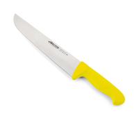 Cuchillo Carnicero Arcos Colour Nitrum 25cm Amarillo