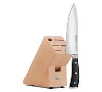 Cuchillo de chef CLASSIC IKON 20 cm, con taco para cuchillos, Wüsthof