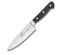 Cuchillo de chef PLUTON 15 cm, remaches de acero inoxidable, negro, Lion Sabatier