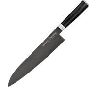Cuchillo de chef Samura MO-V Stonewash de 24 cm (9.4 pulgadas) – Cuchillo de cocina japonés de precisión para la excelencia culinaria