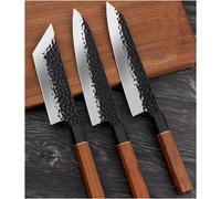 Cuchillo de cocina 90Cr18MoV, salmón japonés, cuchillo para sushi, cuchillo para filetear pescado, juego de cuchillos Santoku