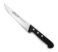 Arcos Cuchillo de cocina Universal 281304 – Acero Nitrum, mango polioximetileno (POM), hoja 15 cm, negro