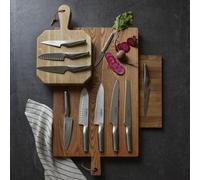 Cuchillo de cocina europeo Global GF-37 de 22 cm, ideal para carne y pescado