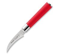 Cuchillo de cocina F. Dick Tourniermesser, modelo Red Spirit (cuchillo con hoja de 7 cm, acero X55CrMo14, acabado...)