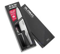 Cuchillo de cocina global y afilador de cuchillos G2220GB: G02 + 220GB