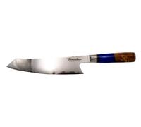Cuchillo de cocina tramuntana cd01 kiritsuke, hoja de acero damasco vg