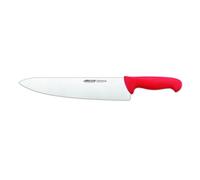 Cuchillo de Cocinero Arcos Colour - Prof 290922 de Acero Inoxidable Nitrum y Mango Ergonómico de Polipropileno Rojo