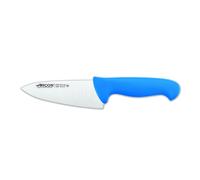 Cuchillo de Cocinero Arcos Colour Prof 292023 de Acero Inoxidable Nitrum y Mango Ergonómico de Polipropileno Azul 15cm