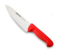 Arcos Cuchillo cocinero Serie 2900 PROF 292122 – Hoja acero inoxidable NITRUM 200 mm – Mango rojo