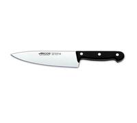 Cuchillo de cocinero Arcos Universal 280504 de Acero Nitrum, con Mango de Polioximetileno y hoja de 17.5 cm en estuche