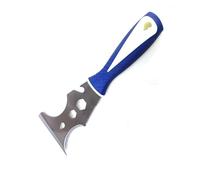 Cuchillo de masilla multiusos 15 en 1, raspador de pintura de acero inoxidable, herramienta de construcción for eliminación de papel tapiz, abrelatas, bricolaje for el hogar (Size : LTL6002 Blue)