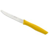 Arcos Cuchillo de mesa serrado Nova 188825 – Acero NITRUM, mango de polipropileno amarillo