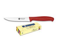 Cuchillo de mesa top cutlery de color rojo, con mango de abs inyectado