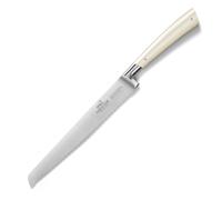 Cuchillo de pan EDONIST 20 cm, remaches de acero inoxidable, blanco, Lion Sabatier