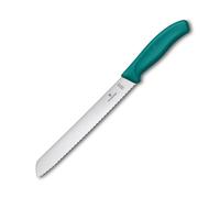 Cuchillo de pan SWISS CLASSIC 21 cm, verde, plástico, Victorinox