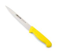 Arcos Cuchillo fileteador Prof 295200 – Semiflexible, Acero Inoxidable NITRUM, mango amarillo