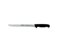 Cuchillo Jamonero Arcos 2900 - Prof 291125 de Acero Inoxidable Nitrum y Mango Ergonómico de Polipropileno Negro con Hoja de 28 Cm y Funda Display