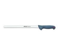Cuchillo Jamonero Arcos Colour Prof 242600 de Acero Inoxidable Nitrum y Mango Ergonómico de Polipropileno de 30 Cm con Funda Display
