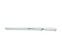 Cuchillo Jamonero Arcos Riviera Blanc 231124 de Acero Nitrum, con Mango de Polioximetileno y hoja de 30 cm en estuche