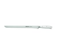 Cuchillo Jamonero Arcos Riviera Blanc 231124 de Acero Nitrum, con Mango de Polioximetileno y hoja de 30 cm en estuche