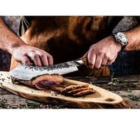 Cuchillo Katai forjado, cuchillo de carnicero, 25,5 cm, acero, 1 unidad