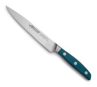 Arcos Cuchillo Lenguado Brooklyn - Hoja flexible 170 mm Acero Nitrum, Mango Micarta Azul, Filo Seda