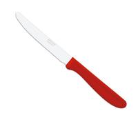 Cuchillo mesa mango rojo 370322