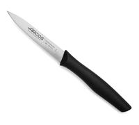 Arcos Cuchillo mondador Nova 188600 – Acero inoxidable Nitrum, mango polipropileno – Negro