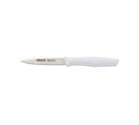 Cuchillo Mondador Arcos Nova 188614 de Acero Inoxidable Nitrum y Mango de Polipropileno Blanco 10cm