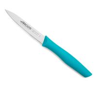 Arcos Cuchillo mondador Nova 188632 – Hoja 100 mm Acero Nitrum – Mango polipropileno turquesa