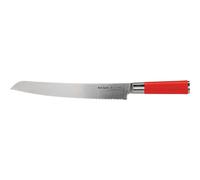 Cuchillo para pan de 26 cm, modelo "Red Spirit", con filo ondulado