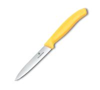 Cuchillo para pelar SWISS CLASSIC 10 cm, amarillo, plástico, Victorinox