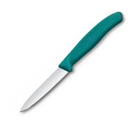 Cuchillo para pelar SWISS CLASSIC 8 cm, verde, plástico, Victorinox