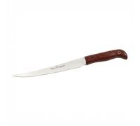 Cuchillo para pescado, profesional con mango de madera prensada coral,