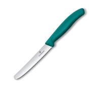 Cuchillo para tomates SWISS CLASSIC 11 cm, verde, plástico, Victorinox