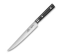 Cuchillo para trinchar LEONYS 20 cm, remaches de acero inoxidable, negro, Lion Sabatier